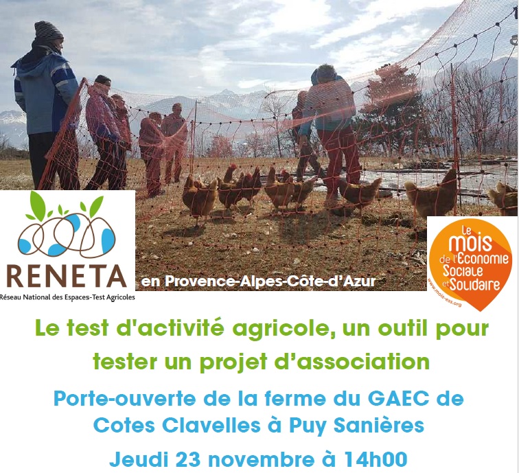 Le test d activité agricole un outil pour tester un projet d